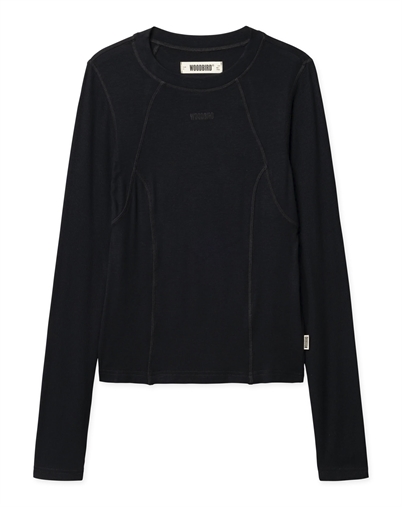 Woodbird - WBXao Langarmshirt - Black